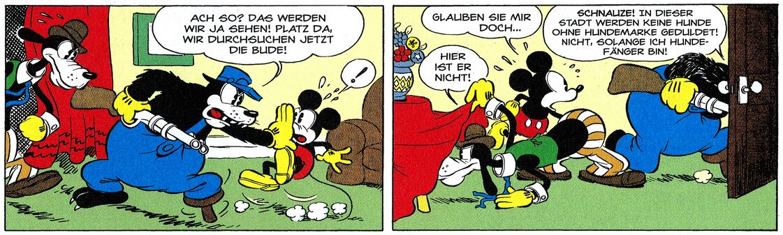 Die Entwicklung von Persönlichkeiten ließ sich auf den Sonntagsseiten besonders gut bewerkstelligen. (© Egmont Ehapa)