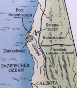 Plan von Don Rosa aus Der Eroberer von Fort Entenhausen (© Egmont Ehapa)