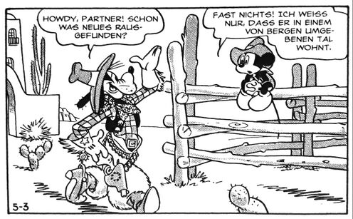 Micky kommt mit dem Fall nicht wirklich voran. (© Egmont Ehapa)