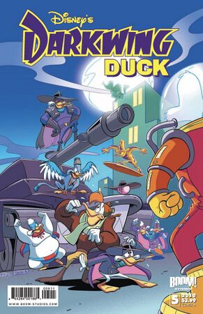 Darkwing Duck Boom! 5, James Silvani (© 2010 Boom!)
