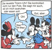 Prolog 4: Entenhausen wird von einer Welle der Technik überrollt und Micky und Minnie machen begeistert mit. Auch bei der Tirann-Uhr, deren Besitzer jedoch üble Pläne zu verfolgen scheint!