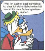 Und laut Gervasio ist Daniel Düsentrieb tatsächlich im Bilde Phantomiasland, LTB 546 & LTB Ultimate 48 (© Egmont Ehapa)