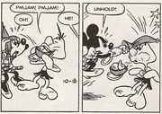 ... und hinterlässt einen bleibenden Eindruck bei Minnie