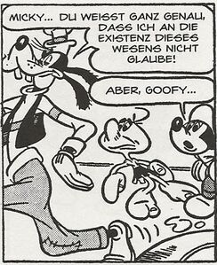 Der ungläubige Goofy ...